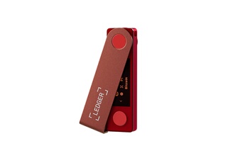 Cryptowallet Ledger NANO X ROUGE RUBIS