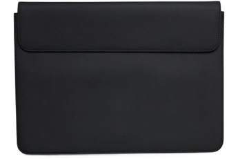 Une pochette imperméable et élégante pour ordinateur 13"/14" / Avec une coque semi-rigide à une doublure en velours / Rabat avec fermeture pressionnée magnétique / Une compartiment principal avec doublure douce
