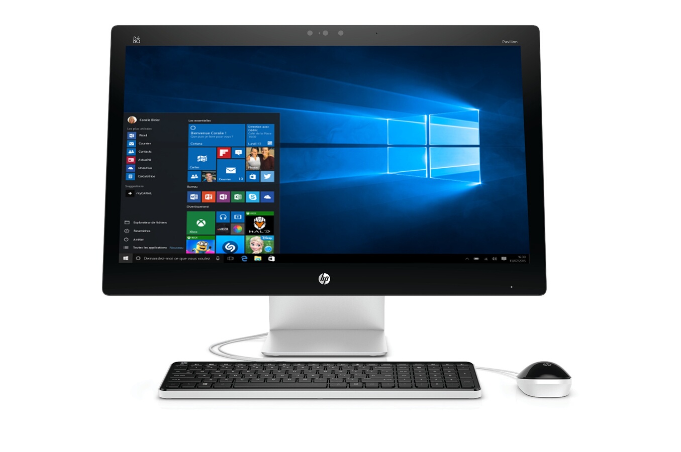  PC  de  bureau Hp PAVILION 27 N205NF 4217454 Darty