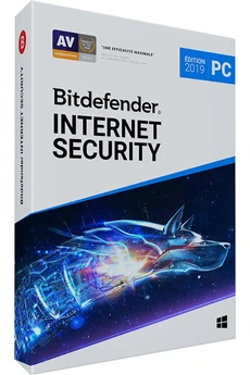 Bitdefender INTERNET SECURITY 2019 PENDANT 1 ANS - Logiciel Antivirus - Protection Complète