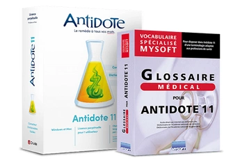 Logiciel Druide Antidote 11 + Glossaire médical - PC ou Mac