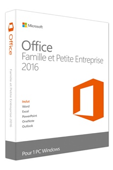 Microsoft Logiciel Microsoft Office Home and Business 2016
