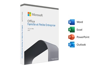 Logiciel Microsoft Office Famille et Entreprise 2021 - 1 PC ou Mac