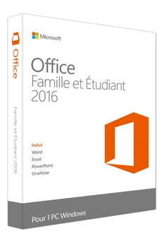 Office Famille et Etudiant 2016 - 1 PC