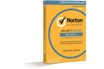 Logiciel Symantec NORTON SECURITY DELUXE 3.0 FR 1u 3Devi