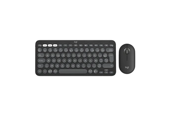 Ensemble clavier et souris Logitech Pebble 2 Combo, clavier et souris sans fil, discrets et portable