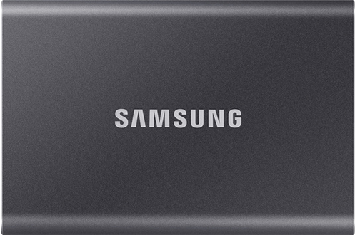 SSD externe Samsung SSD Externe T7 - MU-PC500T/WW - 500Go gris titane -  MU-PC500T/WW
