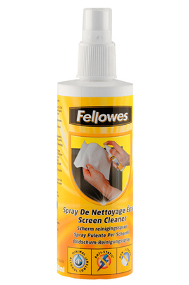 Kit de nettoyage Fellowes Spray nettoyant écran (250ml) - 9971806
