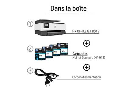Imprimante Multifonction HP Officejet Pro 8720 - Jet D'Encre Couleur A4/Legal