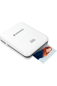 Liene Imprimante photo, 5,1 x 7,6 cm Mini imprimante photo instantanée  portable avec 50 feuilles de papier adhésif Zink, Bluetooth 5.0, compatible