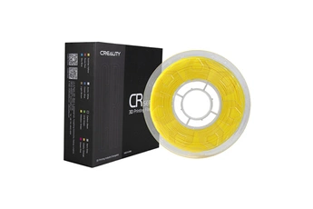 Consommable imprimante 3D Creality3d CR-PLA Yellow_1.75mm_1KG_transparent spool_black and white box