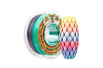 PLA Rainbow_1.75mm_1KG_transparent spool_black and white box
