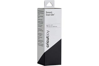 Cricut - Rouleau thermocollant Smart Iron-On 13,9x 60,9cm noir