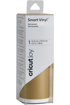 Cricut - Rouleau Smart Vinyl permanent 13,9x121,9cm doré