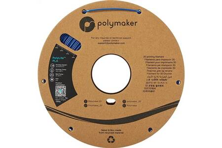 Consommable Imprimante 3D Polymaker Filament PolyLite PLA Bleu ...