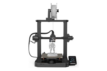 La nouvelle Creality Ender-3 S1 Pro offre un large choix de matériaux à imprimer grâce à sa nouvelle haute end qui peux chauffer jusqu'à 300°C / Extrudeur Direct Drive type "Sprite" à double engrenage entièrement métallique. (Force d'extrusion 80N pour une alimentation fluide) / Nivellement automatique CR-Touch précis et efficace / Ecran LCD de 4.3", avec une nouvelle interface utilisateur, facile et intuitive