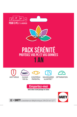 Darty PACK SERENITE 1 AN