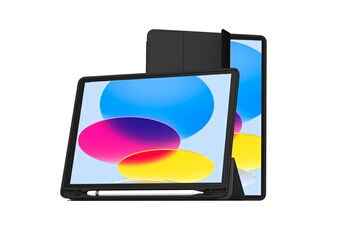Mw - MW Folio Slim Skin iPad 10.9 (2022 - 10th gen) Noir