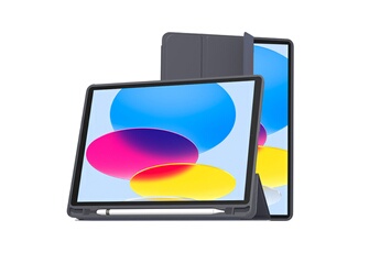 Mw - MW Folio Slim Skin iPad 10.9 (2022 - 10th gen) Bleu