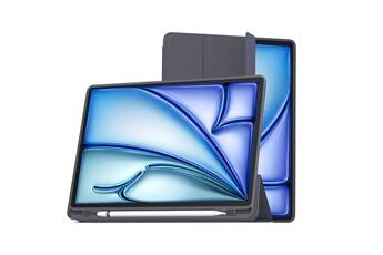 Mw - Folio Slim Skin iPad Air 11 (2024 - M2) & iPad Air 10.9 (2020/22 - 4th/5th gen) Bleu