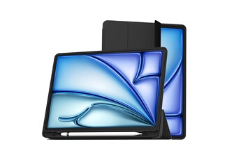 Mw - MW Folio Sim Skin iPad Pro 11 (2024 - M4) Noir