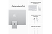 Apple iMac 24" 1 To SSD 16 Go RAM Puce M1 CPU 8 cœurs GPU 8 cœurs Argent Nouveau photo 9