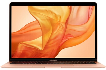 Apple MacBook Air 13.3" LED 512 Go SSD 16 Go RAM Intel Core i5 bicœur à 1.6 GHz Or Sur-mesure 2019