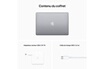 Apple MacBook Pro 13" 256Go SSD 24Go RAM Puce M2 CPU 8 coeurs GPU 10 coeurs Gris sideral Nouveau photo 9