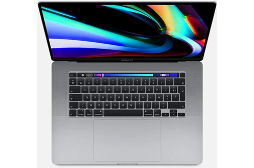 Apple Nouveau MacBook Pro Touch Bar 16 Retina Intel Core i7 hexacoeur de 9ème génération à 2,6GHz 16Go Ram 512Go SSD Gris Sidéral
