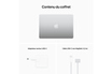 Apple MacBook Air 13" 256Go SSD 8Go RAM Puce M2 CPU 8 cours GPU 8 cours Argent Nouveau photo 11