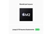 Apple MacBook Air 13" 256Go SSD 8Go RAM Puce M2 CPU 8 cours GPU 8 cours Lumiere Stellaire Nouveau photo 4