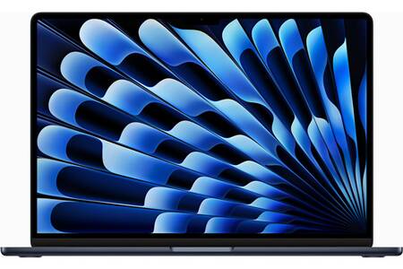 MacBook Apple MacBook Air 15,3'' 256Go SSD 8Go RAM Puce M2 CPU 8 coeurs GPU 10 coeurs Minuit Nouveau