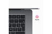 Apple MacBook Air 15,3'' 256Go SSD 8Go RAM Puce M2 CPU 8 coeurs GPU 10 coeurs Gris sideral Nouveau photo 8