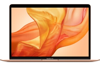 MacBook Air 13.3" LED 512 Go SSD 16 Go RAM Intel Core i7 Quadricour à 1.2 GHz Or Sur-mesure