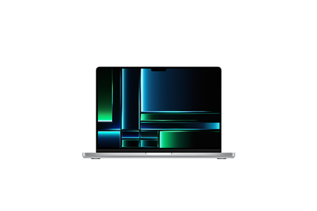 MacBook Apple MacBook Pro 14" 1 To SSD 32 Go RAM Puce M2 Max CPU 12 cœurs GPU 30 cœurs Argent Nouveau