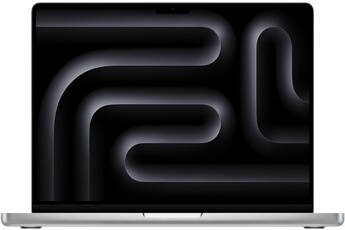 MacBook Apple MacBook Pro 14 512Go SSD 8Go RAM Puce M3 CPU 8 coeurs GPU 10 coeurs Argent Nouveau