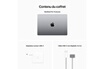 Apple MacBook Pro 16" 1 To SSD 32 Go RAM Puce M2 Max CPU 12 cœurs GPU 38 cœurs Gris sidéral Nouveau photo 9