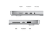 Apple MacBook Pro 16" 1 To SSD 16 Go RAM Puce M2 Pro CPU 12 cœurs GPU 19 cœurs Argent Nouveau photo 6