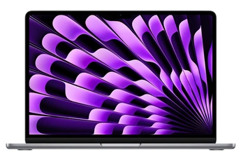 Écran Liquid Retina 13,6" 2 560 x 1 664 pixels / Puce Apple M3 8 cours avec 4 cours de perfor­mance et 4 cours à haute efficacité énergétique / Mémoire unifiée 16 Go - 256 Go SSD - GPU intégrée 10 cours + Neural engine 16 coeurs / Batterie lithium-polymère intégrée de 52,6 Wh jusqu'à 15 heures d'autonomie en navigation web en Wifi !