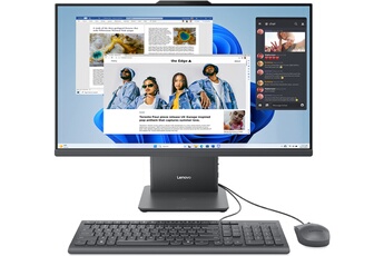 Lenovo - LENOVO IdeaCentre AIO 27IRH9 Intel Core I7-13620H 16Go 512GB SSD M.2 integrated Intel UHD Graphics 27'' QHD IPS Win11H F0HM005VFR