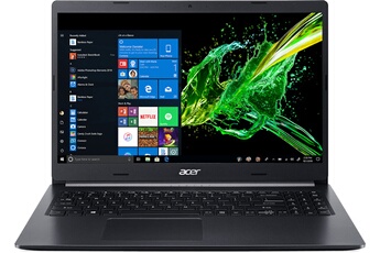 PC Portable Acer Aspire 5 A515-55-564F 15,6" Intel Core i5 8 Go Ram 256 Go SSD + 1 To Sata Noir