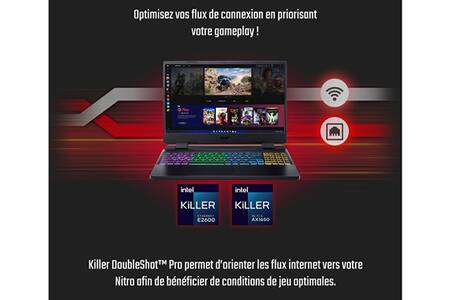 Pc Portable Gaming - Acer - Nitro 5 An515-58-705m - 15,6 Fhd - Ram 16 Go - 512 Go à Prix