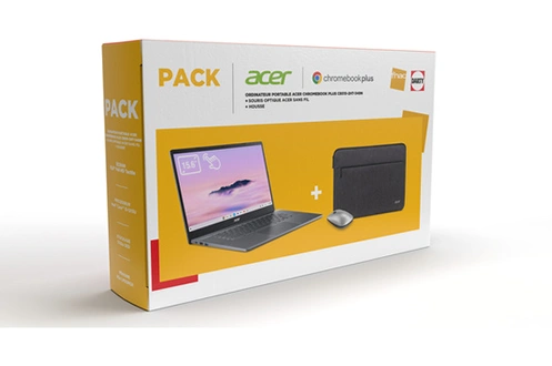 PACK FNAC-DARTY Chromebook CB515-2HT-349N 15.6 tactile Intel Core i3 1215U