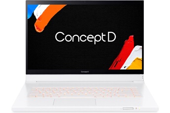 ACER PC Portable  ConceptD 7 Ezel Pro CC715-71P-79ZW 15,6"" Intel Core i7 32 Go RAM 2 To SSD Blanc 