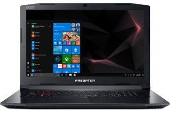 Acer Helios Ph317-52-550y 17" Core I5 2,3 Ghz Ssd 128 Go + Hdd 1 To 8 Go Azerty Français