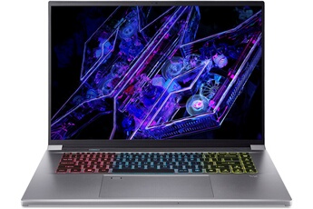 Ecran 16" WQXGA IPS (Dalle Mate) 16:10 240Hz / Intel® CoreT Ultra 5 processor 125H (14 Cours) + Nvidia GeForce RTX 4050 / 16 Go RAM + 512 Go SSD / Microsoft Windows 11 Pro + Bluetooth 5.3 + Wi-Fi 802.11 a/b/g/n/ac/ax wireless LAN