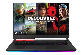 PC Portable Gaming Asus Rog Strix G17 Strix-G17-G713Qr-Hg016T 17,3" Amd Ryzen 7 16 Go Ram 1 To SSD Noir + 1 Mois D'Abonnement Xbox Game Pass