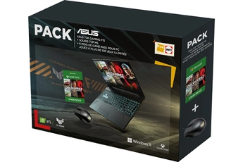 PC portable Asus PACK TUF F15-TUF506HM-HN209W Noir + Souris + XBox Game Pass 6 mois