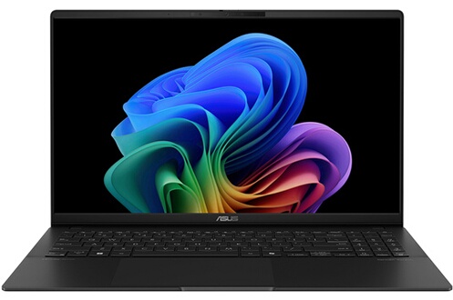 Vivobook S15 Copilot +PC AI Noir  Qualcomm 16G 512G SSD PCIE Graphics Ecran