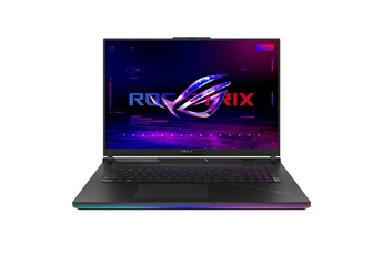 Asus - ROG SCAR18-G834JZR-DRR6134W Noir  Intel Core i9 32G 1TB MVMe M.2 PCIe 4.0 SSD PERFORMANCE Nvidia GeForce RTX 4080